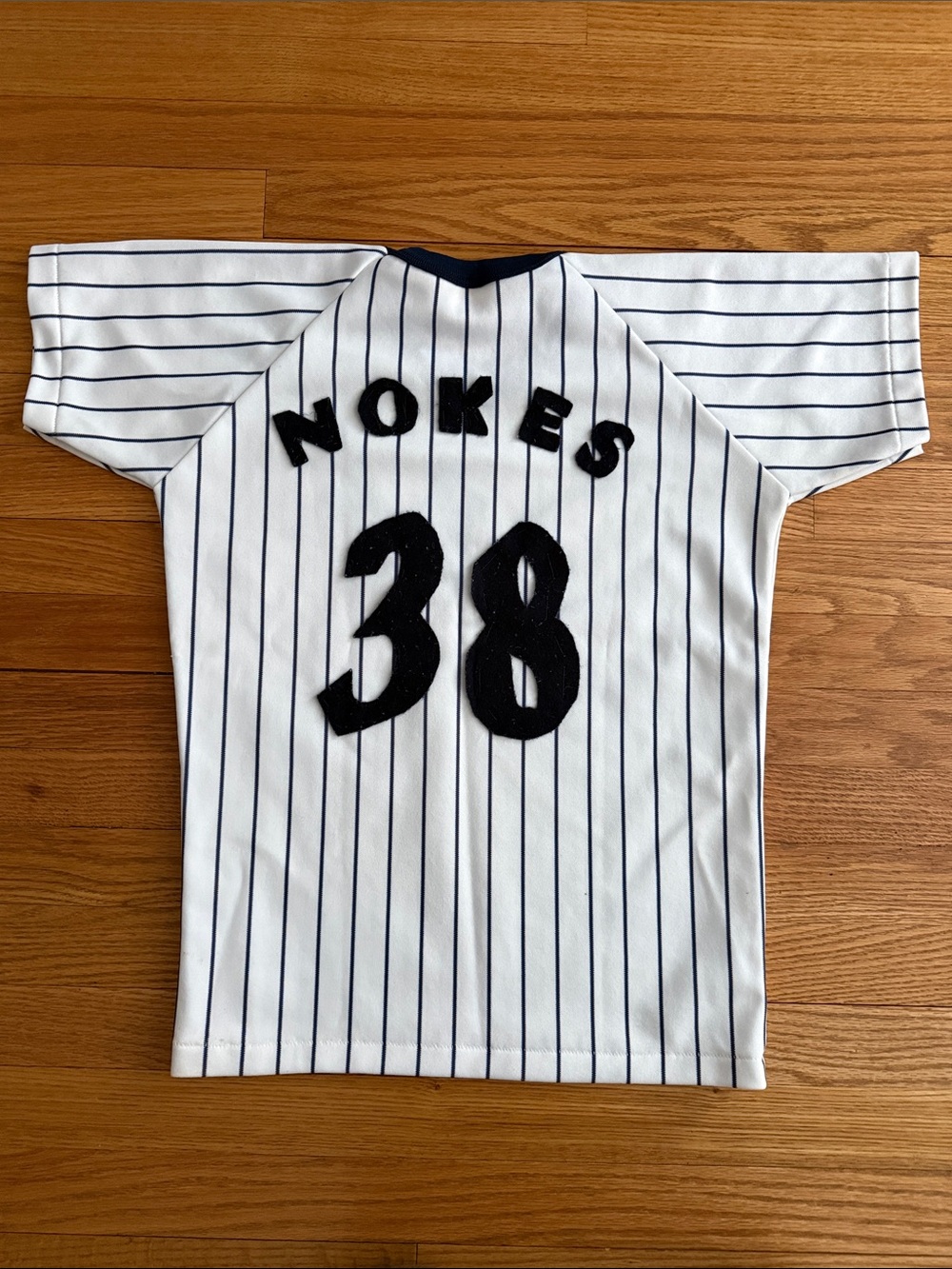 Vintage Rawlings New York Yankees Nokes #38 Jersey Youth XL USA Single Stitch
